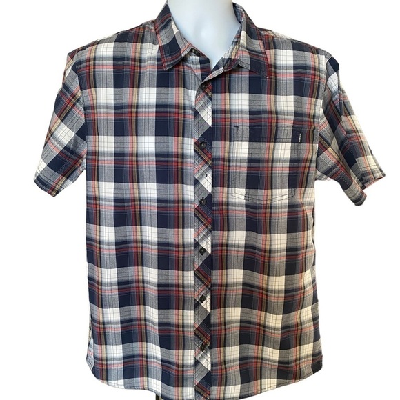 O’NEILL Surf Rad Plaid Collared Shirt Men M Medium - Picture 1 of 6